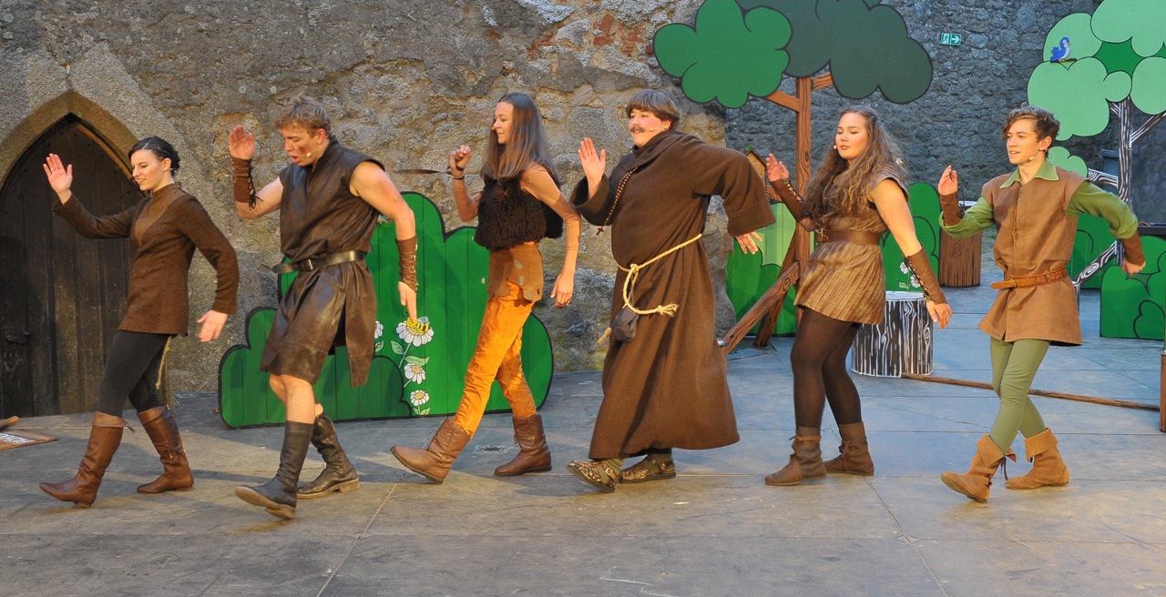 Zusatzvorstellung von „Robin Hood“ auf der Burg Leuchtenberg
