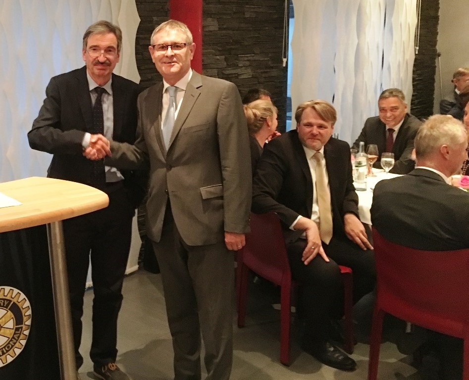 Wolfgang Jess ist neuer Rotary-Präsident
