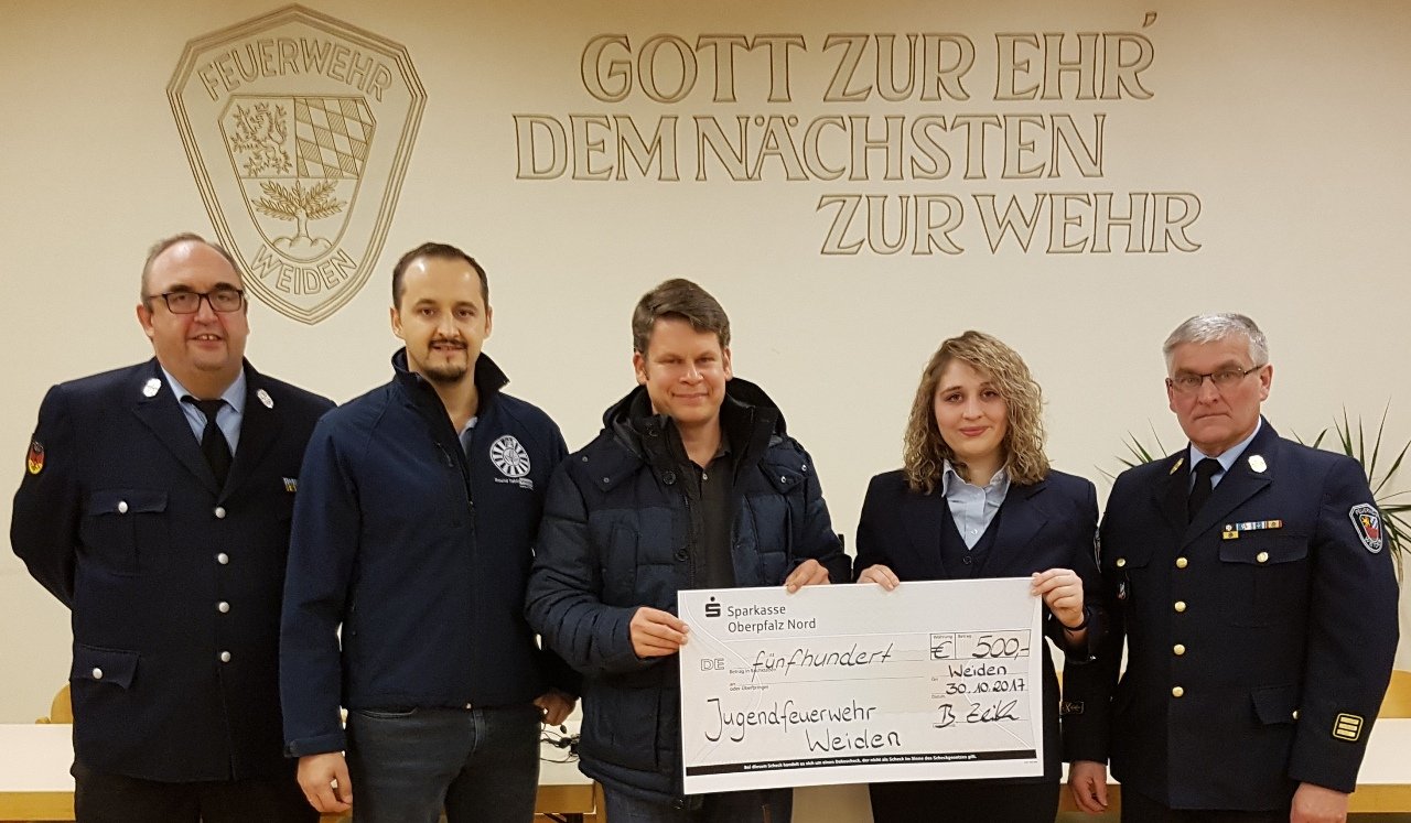 Round Table unterstützt aktive Kinderfeuerwehr Weiden