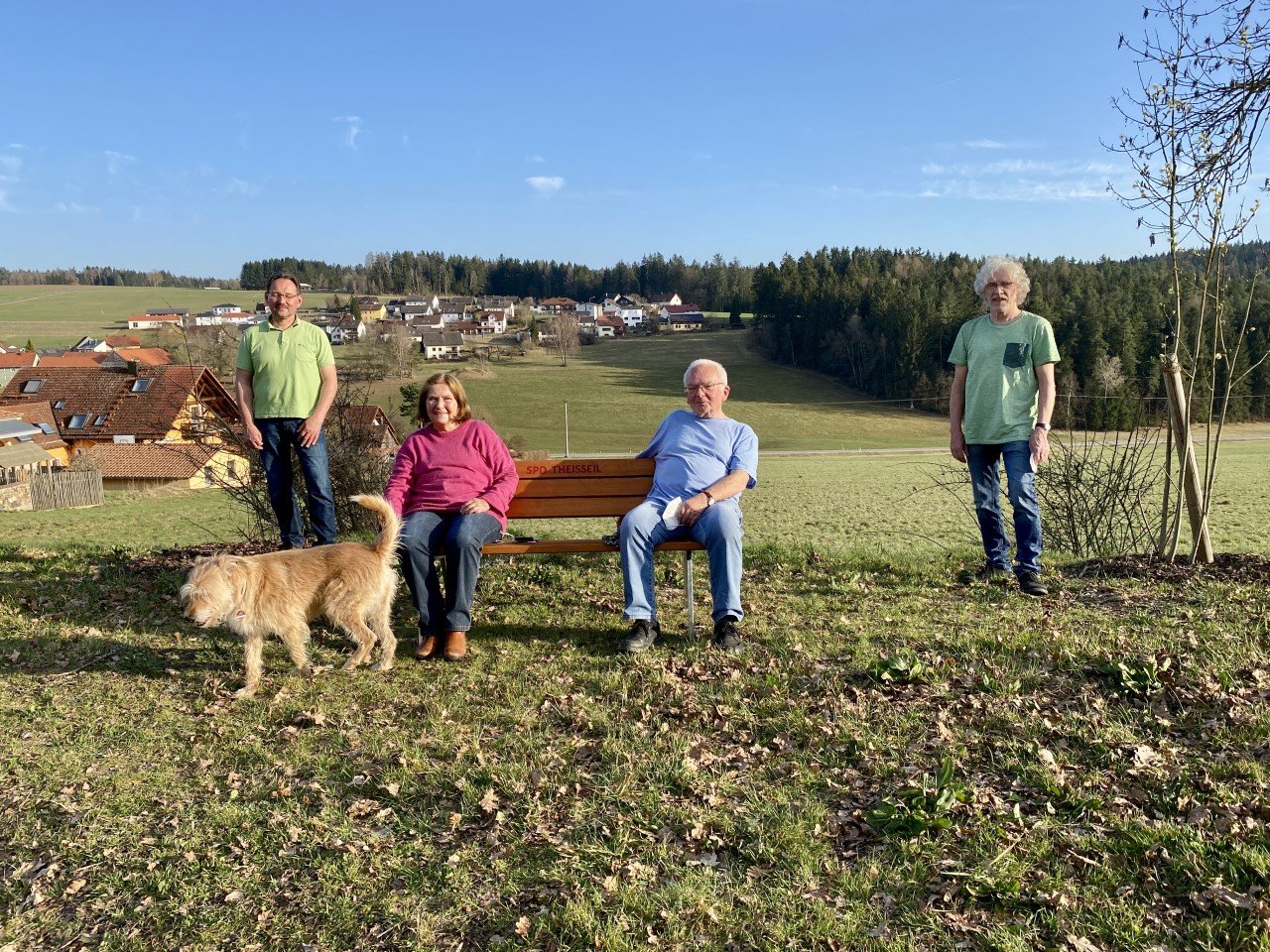 Unverstellter Blick auf das neue Baugebiet „Kirchberg“