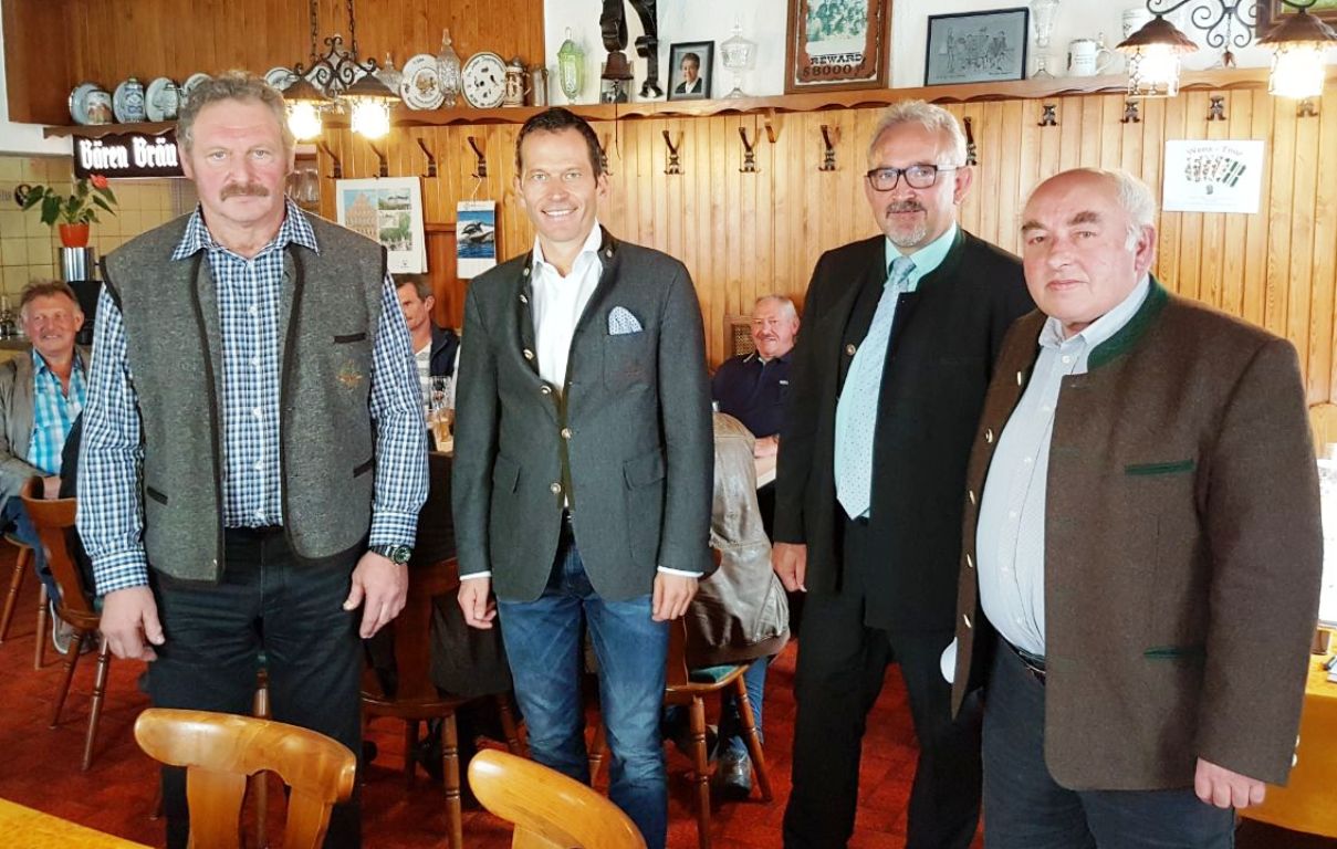 Frühschoppen mit Politiker: Albert Rupprecht zu Gast in Wurz