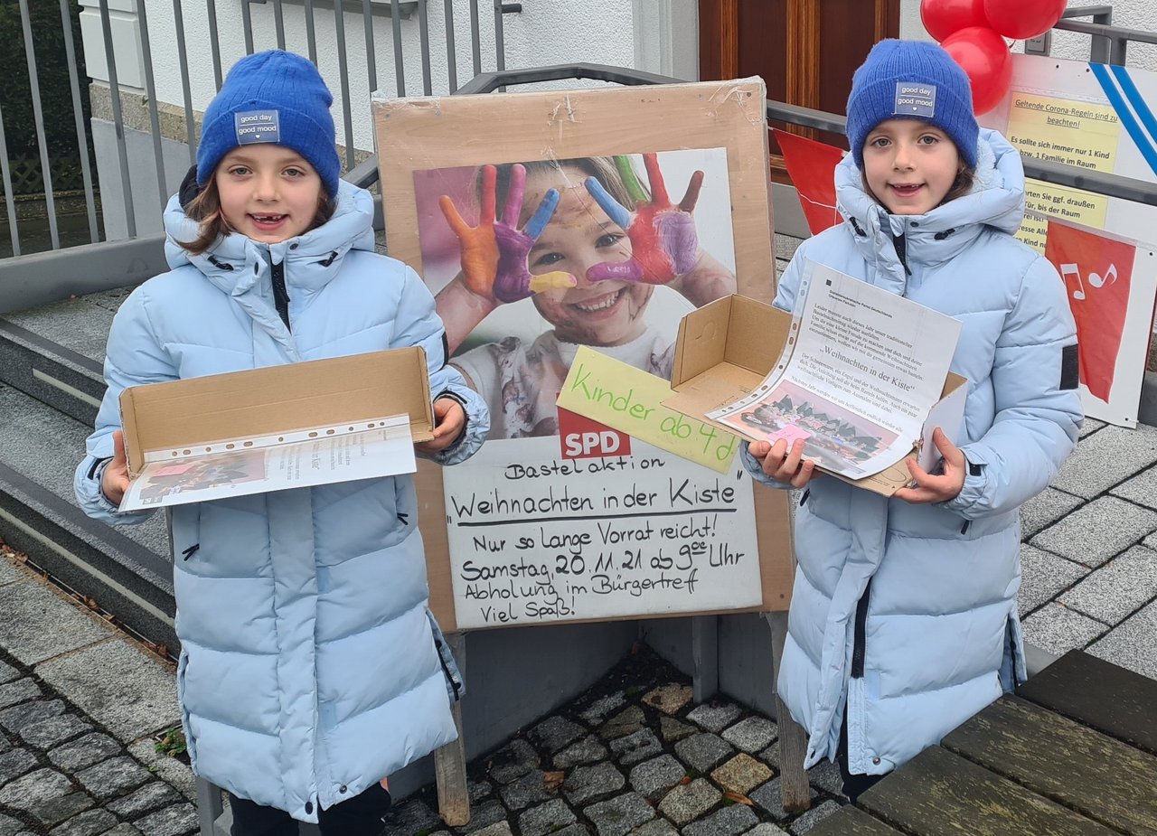 Bastelaktion: Weihnachten in der Kiste