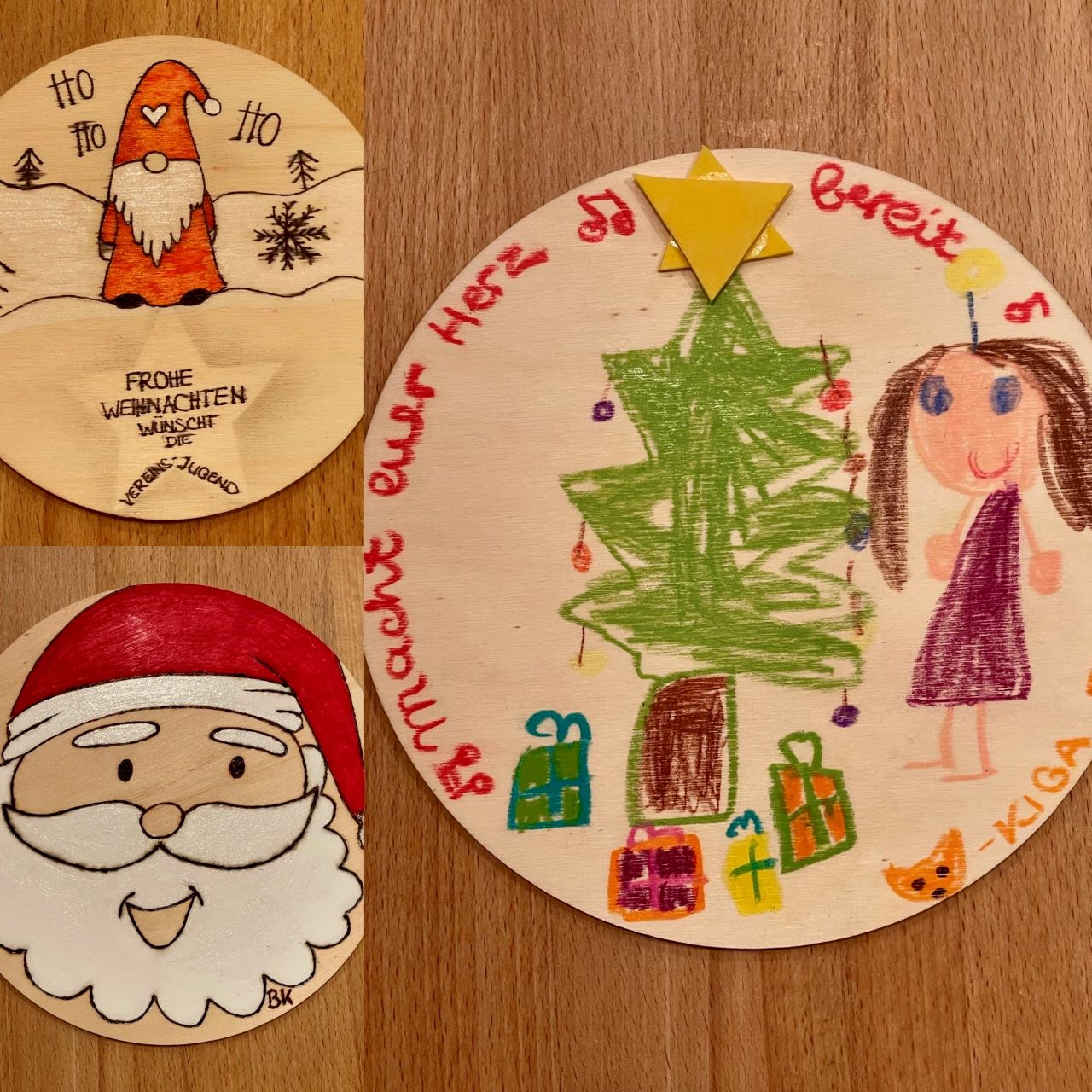 Ein Weihnachtsbaum zu Ehren des gemeinnützigen Engagements