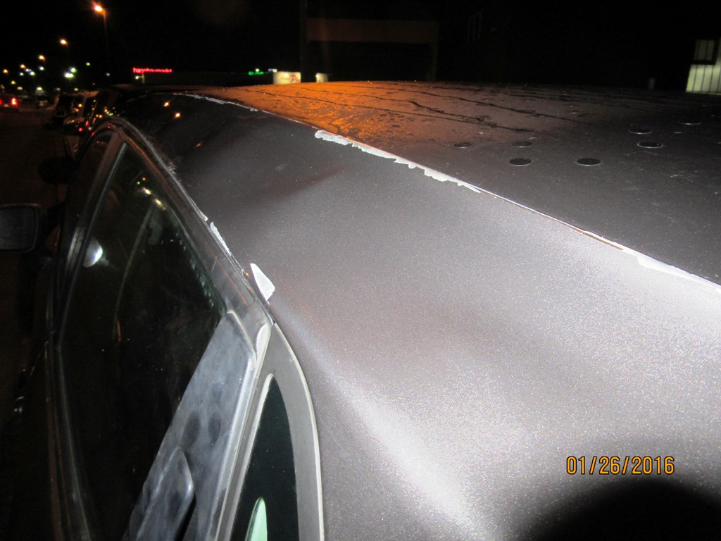 Renault Clio „verdroschen“