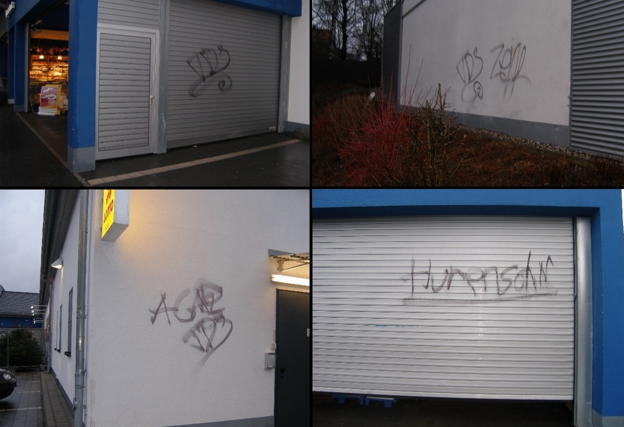 Neue Schmierereien in Neustadt