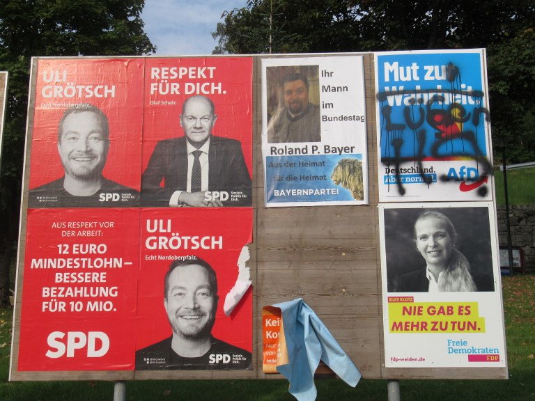 Stadtrat Weiden: Diskussion um Wahlplakate