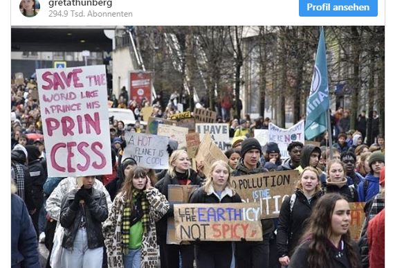 Schülerstreiks zum Klimawandel