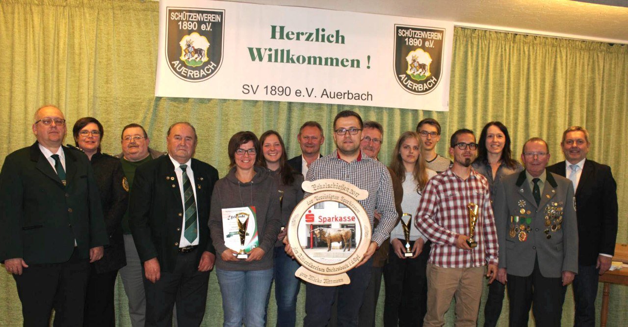 Tannenzweig Preißach erfolgreichster Verein beim Pokalschießen 2017