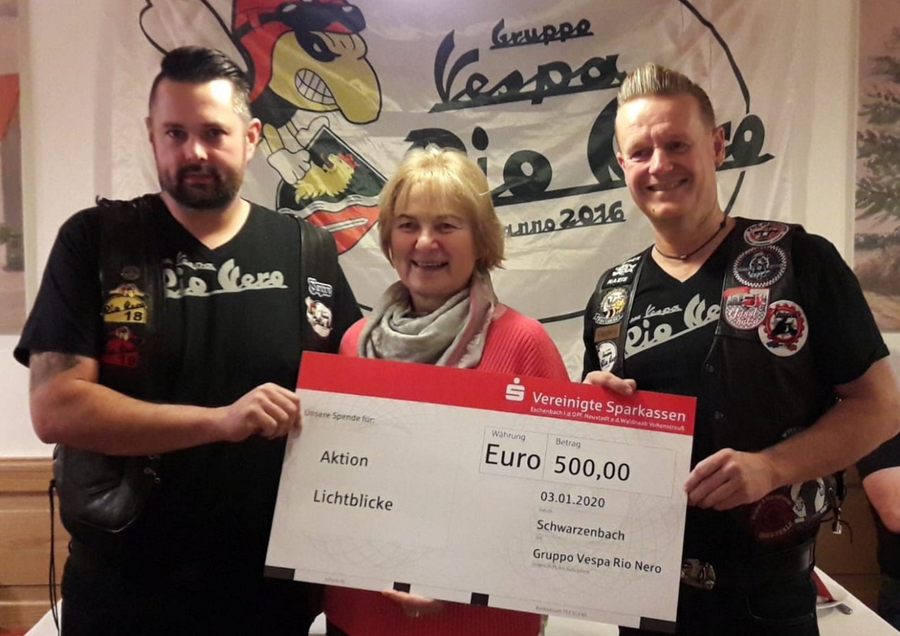 Vespaclub Rio Nero gibt Lichtblicke