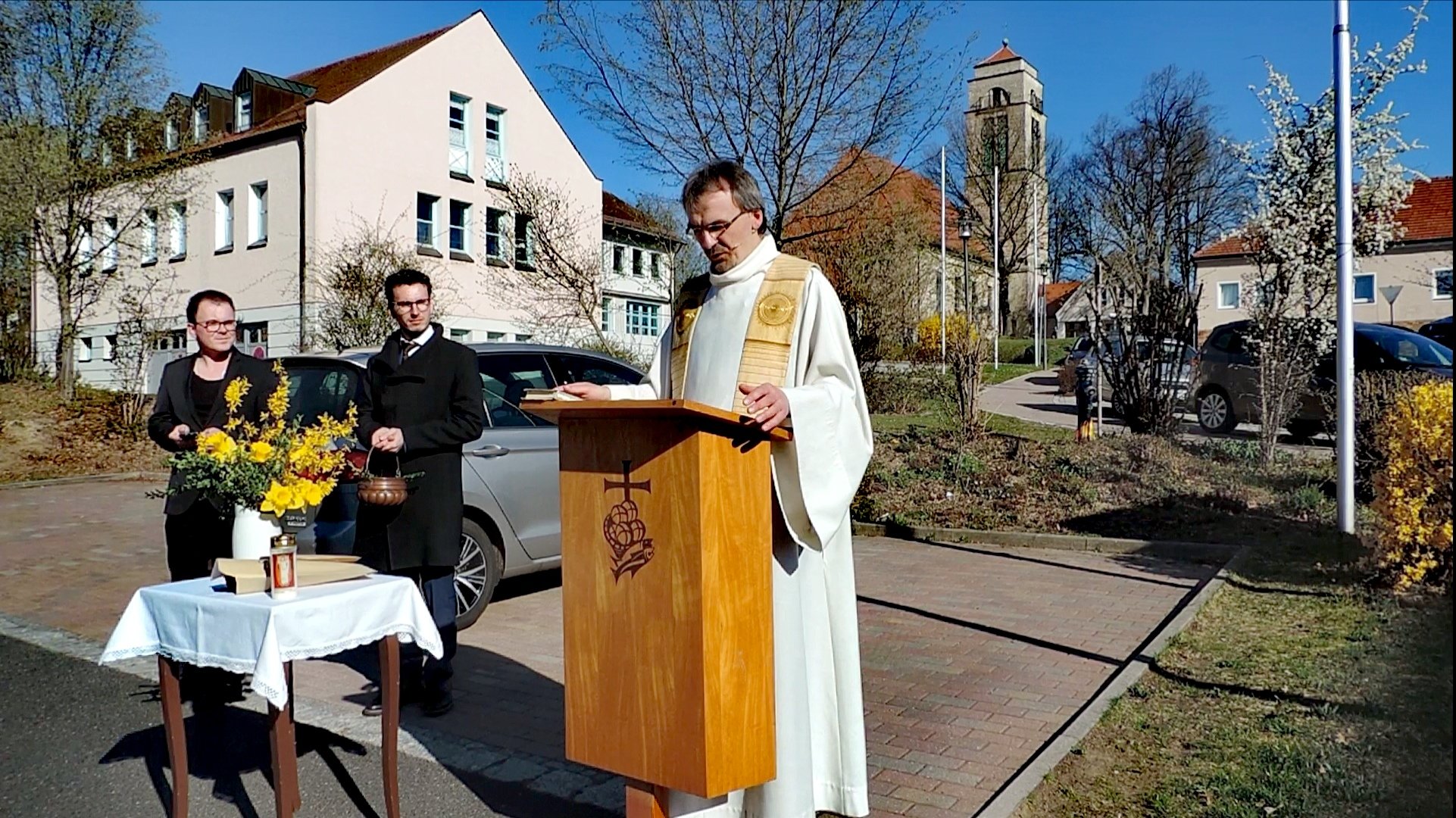 Ein etwas anderer Ostersegen für die Senioren