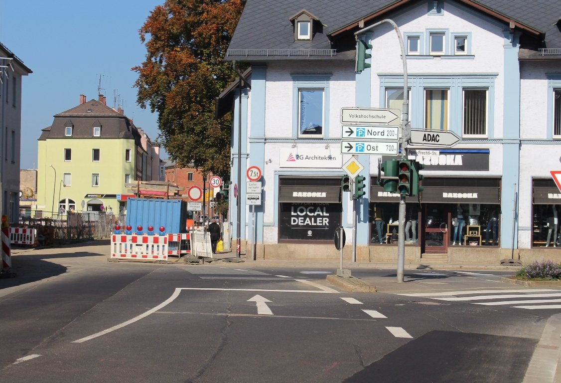 Kanalbauarbeiten in der Sedanstraße: Asylstraße wird gesperrt