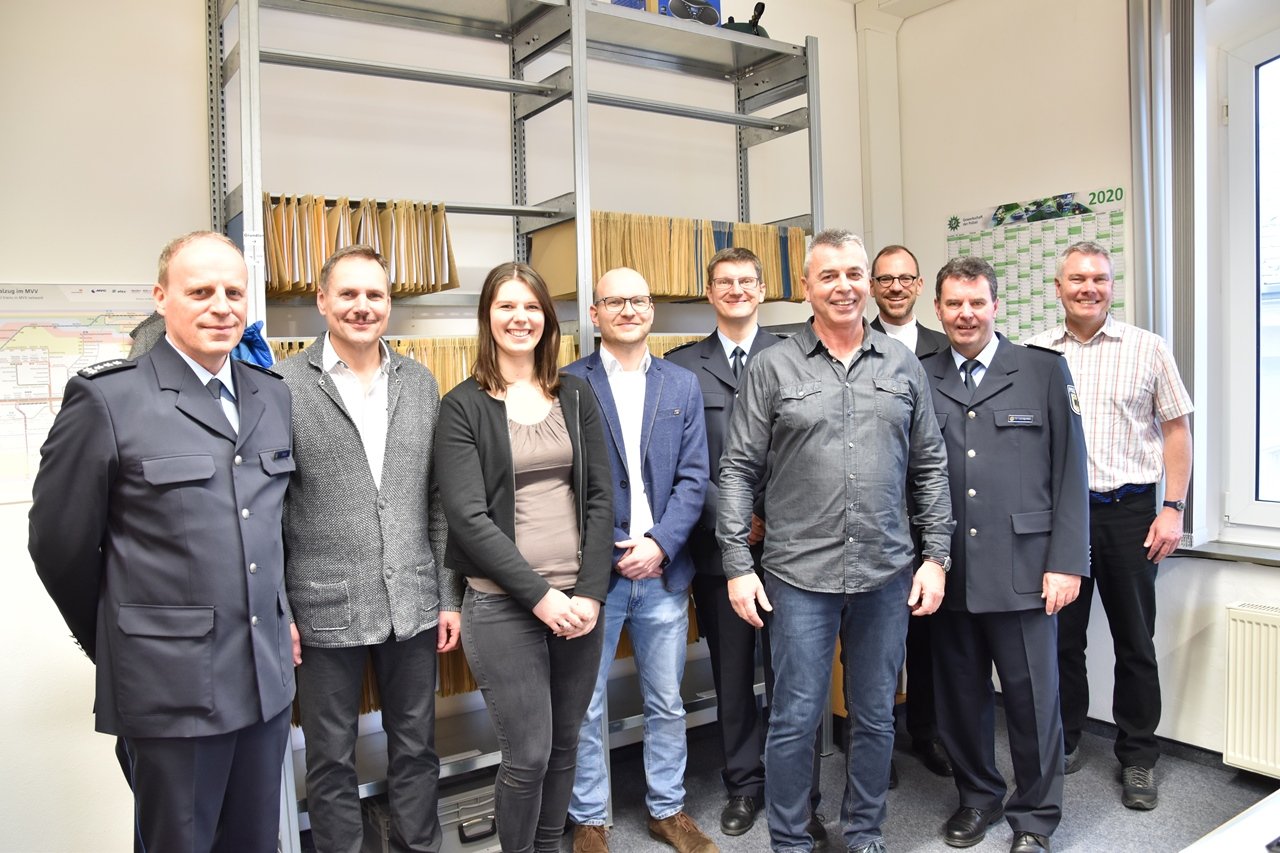 Segnung der neuen „Schwarzfahrerstelle“