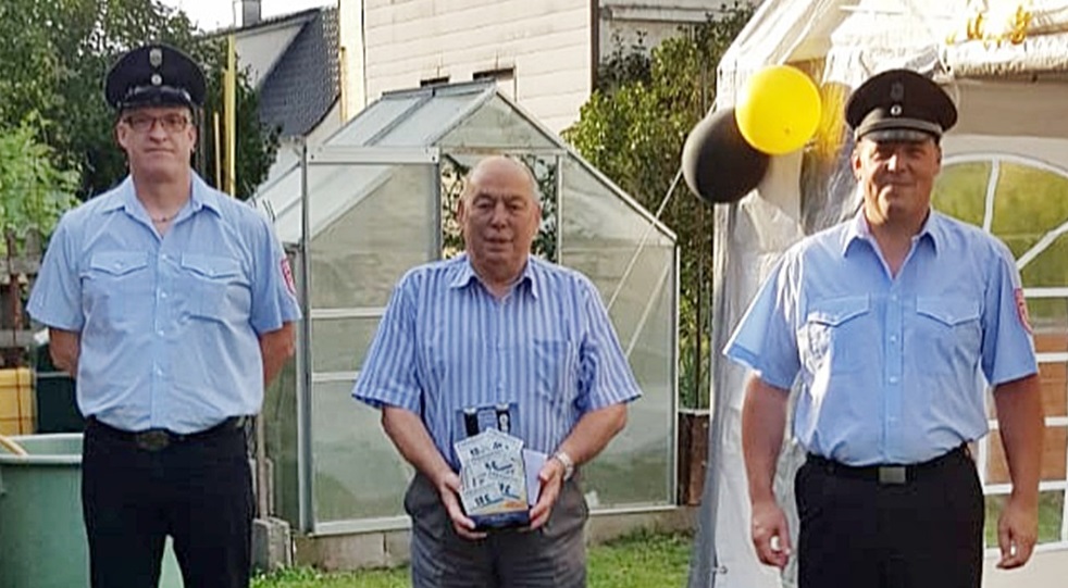 Überraschung für Kamerad Sepp