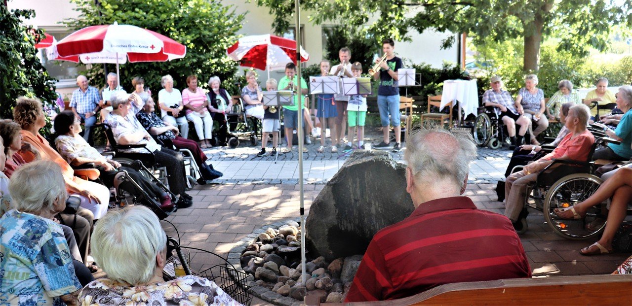 Serenade bei schönstem Wetter