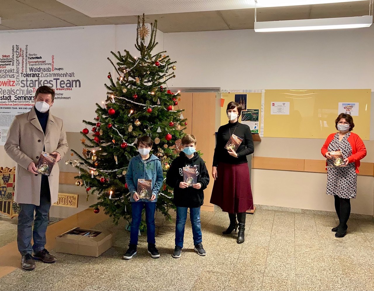 „Falscher Alarm“ druckfrisch in der 5a – vorgezogenes Weihnachtsgeschenk
