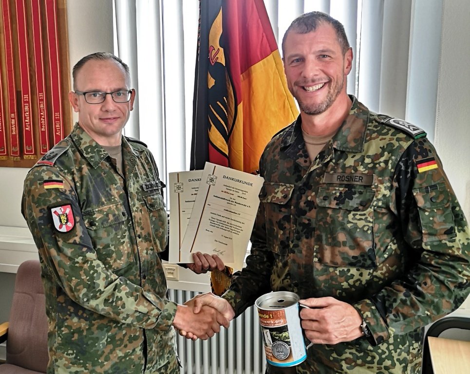 Hilfe für Soldaten und Familien 