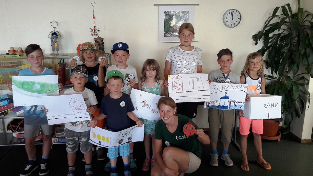 Ferienfreizeit Grafenwöhr: Kreativ-Workshop begeistert kleine Künstler