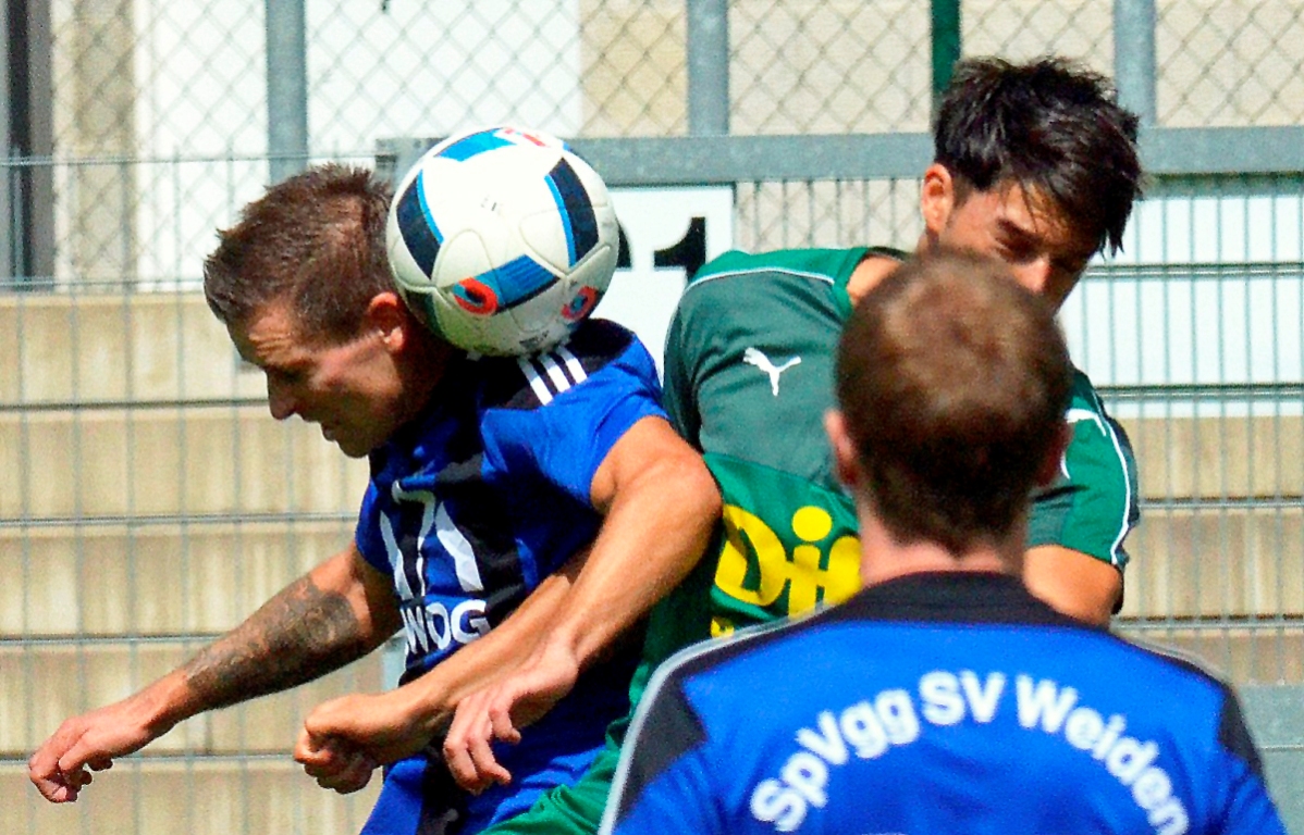 SpVgg Weiden feiert Erfolgserlebnis