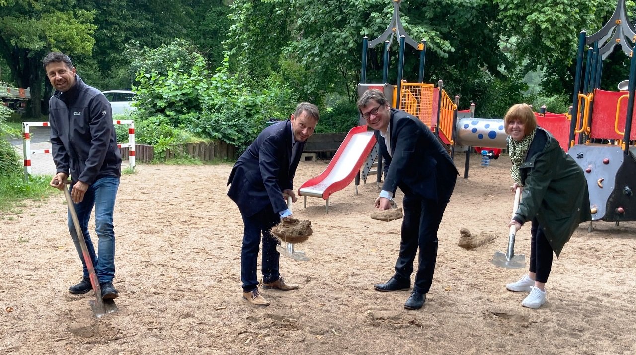 Neuer Spielplatz im Max-Reger-Park