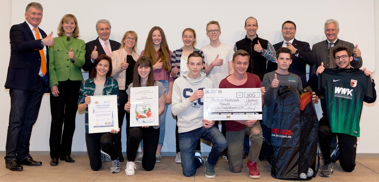 Realschule Kemnath ist Landessieger beim Sportabzeichen-Wettbewerb