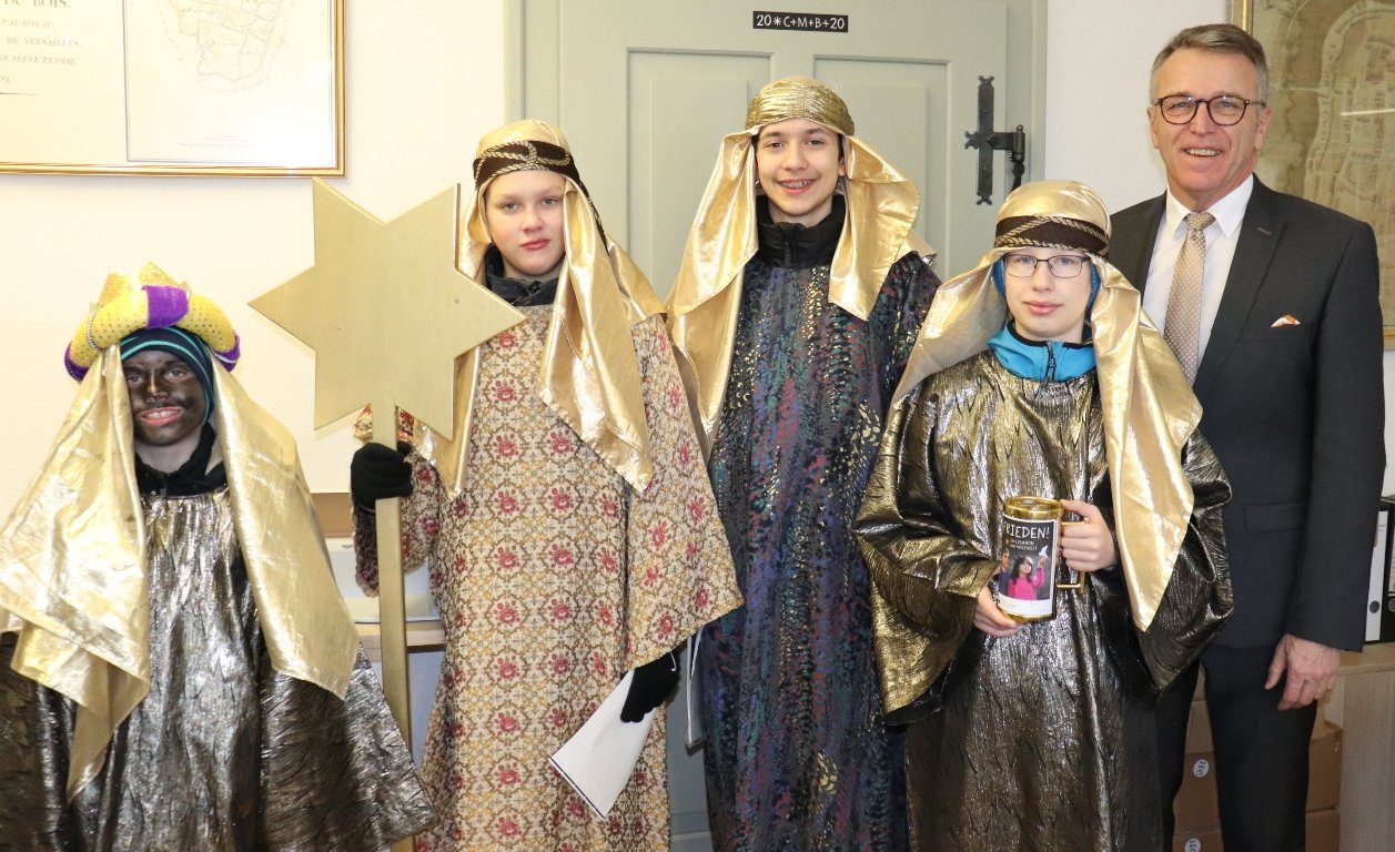 Sternsinger unterwegs