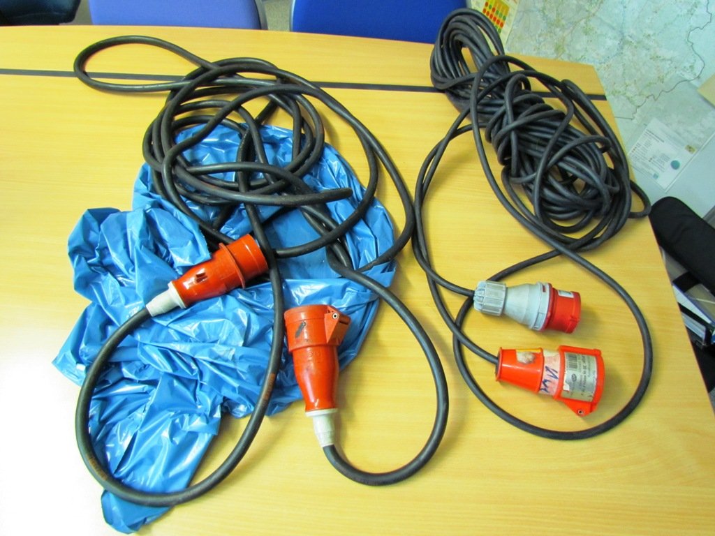 Gestohlene Kabel zurück beim Besitzer