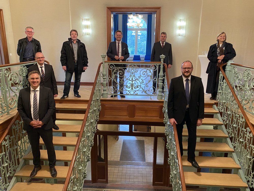 High-Tech-Büros in der 130 Jahre alten Fabrikantenvilla des Kommerzienrats