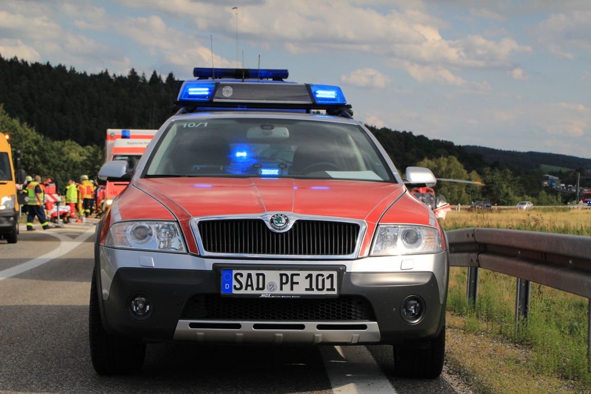 Unfall mit Biker