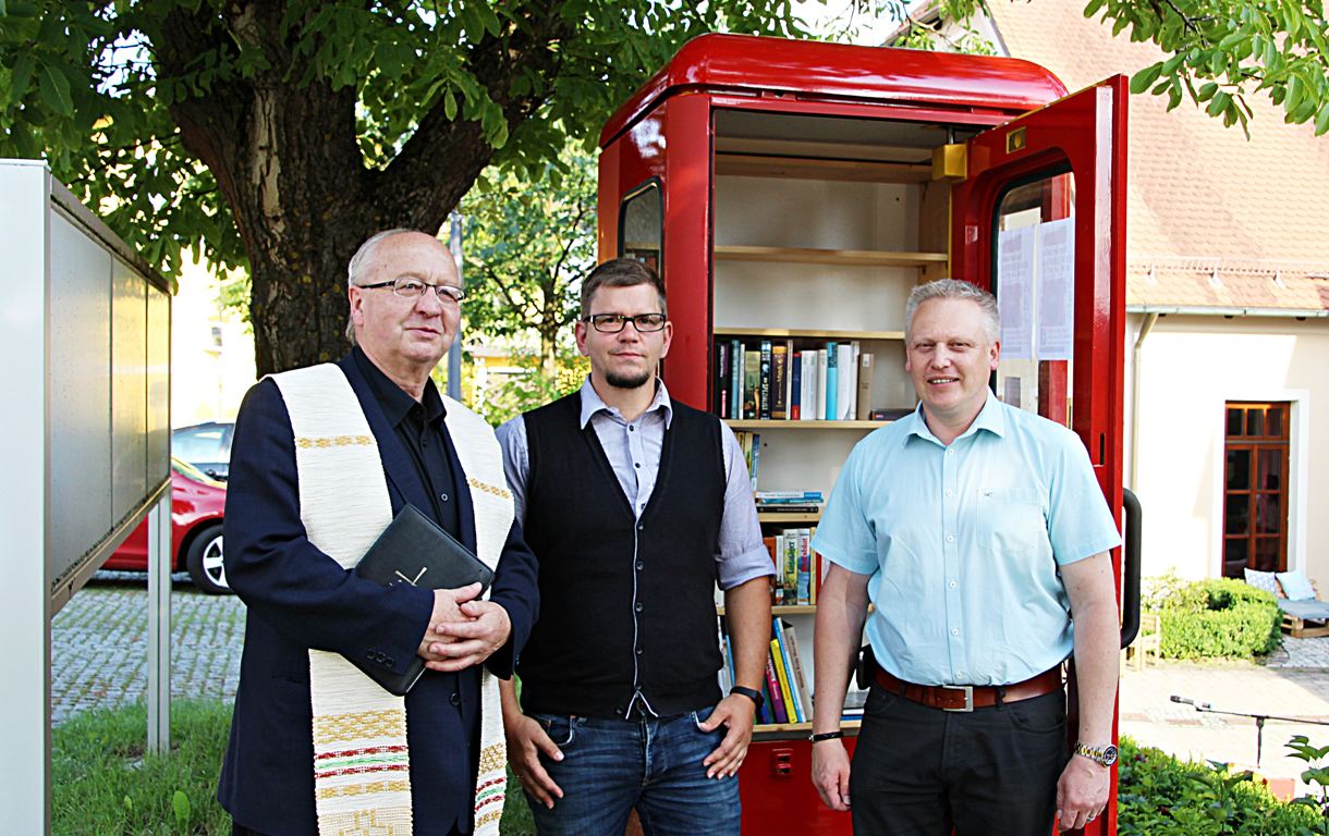 Kirchenthumbach belebt Telefonzelle neu