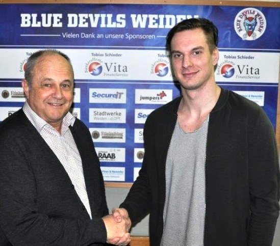Blue Devils Weiden: Nächster Verteidiger unter Vertrag