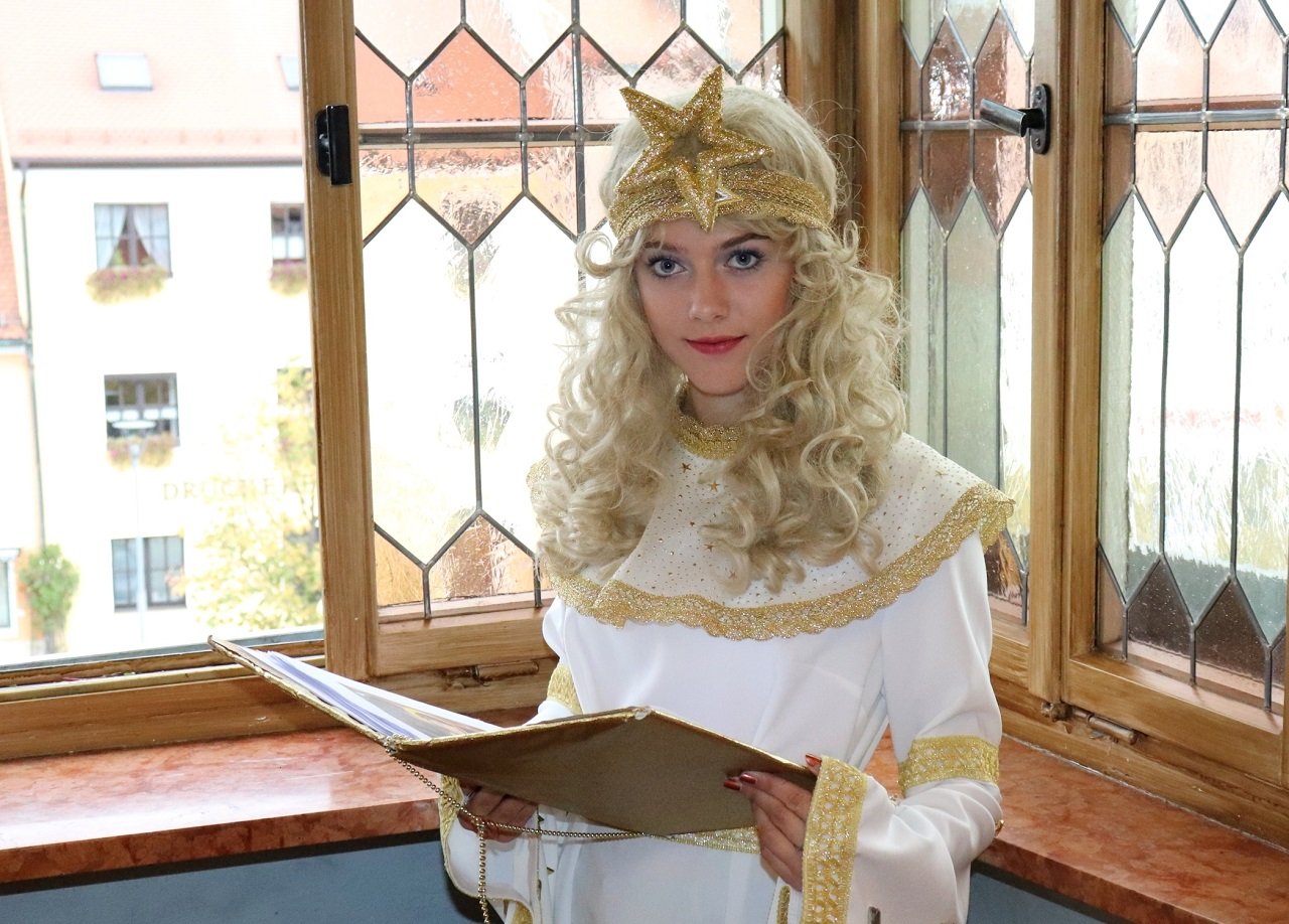 Erster Auftritt des Tirschenreuther Christkinds