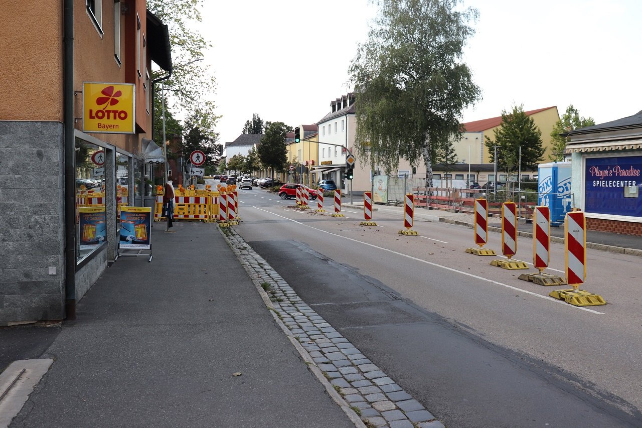 Brücke für Verkehr gesperrt