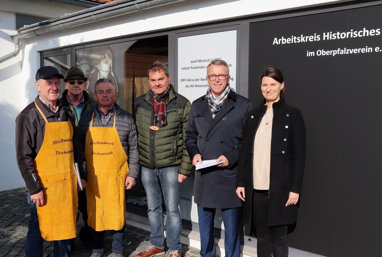 Historisches Handwerk im Haus am Teich