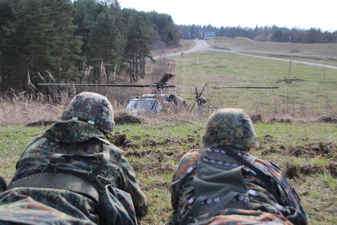 Einzelkämpfer der Bundeswehr unterwegs – elftägiges Manöver im April