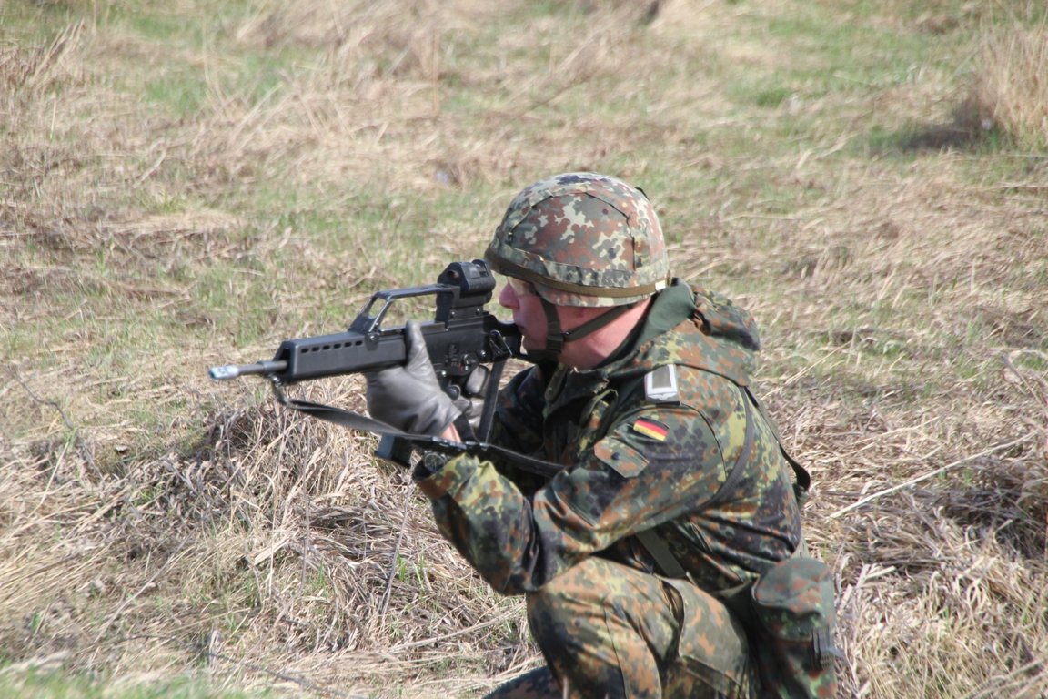 Die Bundeswehr übt