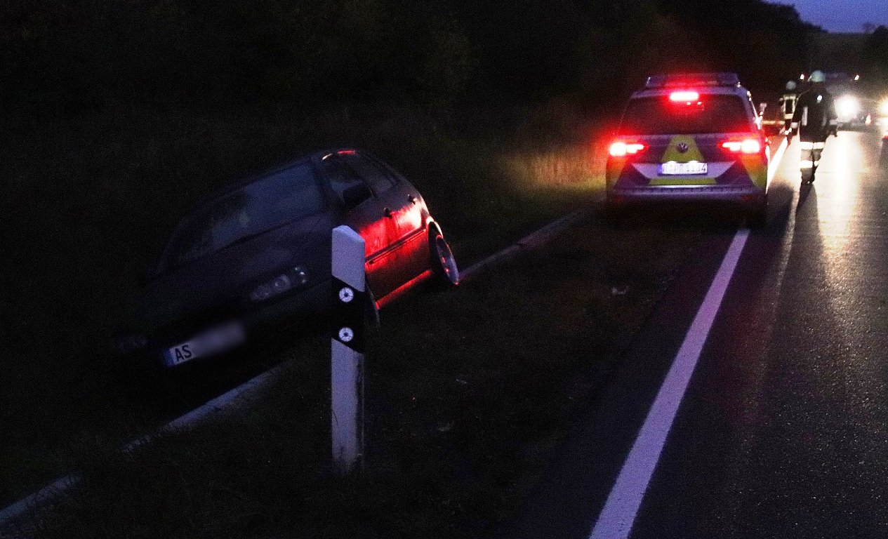 Unfall B470: Überholmanöver geht schief