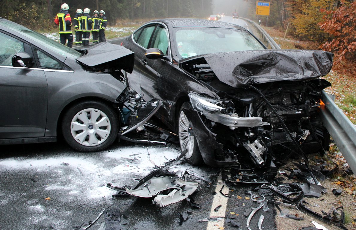 [Update] Vollsperrung auf der B470 nach Unfall