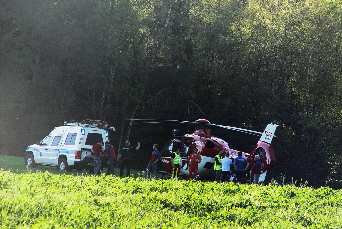 Gleitschirmflieger (53) aus Weiden nach Absturz schwer verletzt