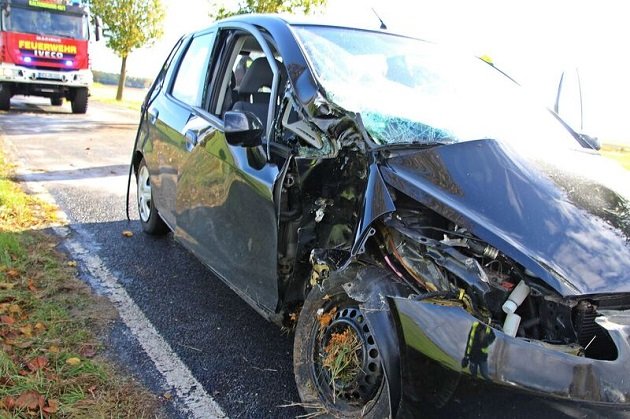 Unfall bei Kaltenbrunn: Beifahrerin verletzt