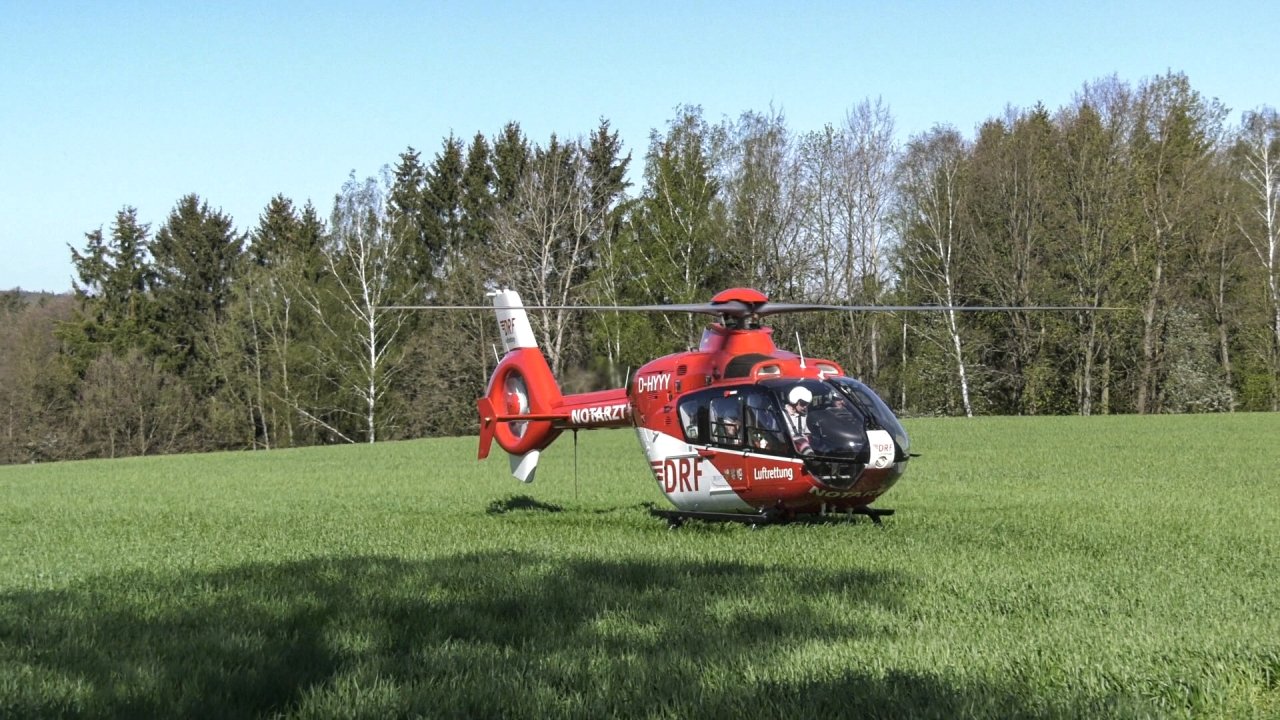Nach Waldarbeiten im Krankenhaus