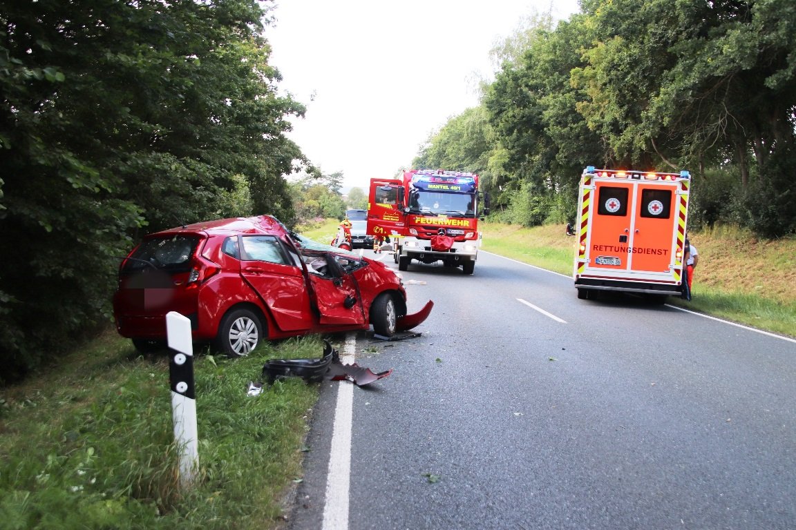 Schwerer Unfall bei Mantel