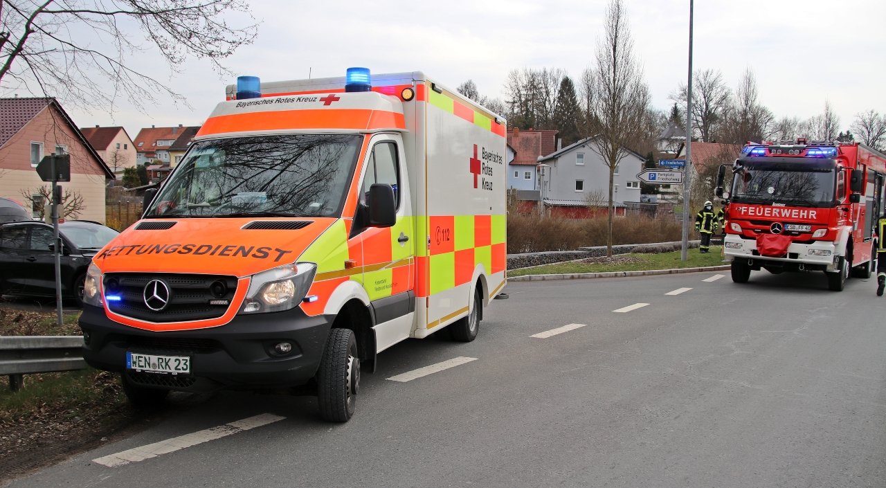 Auffahrunfall an B470-Zufahrt – und doch glückliche Unfalllage