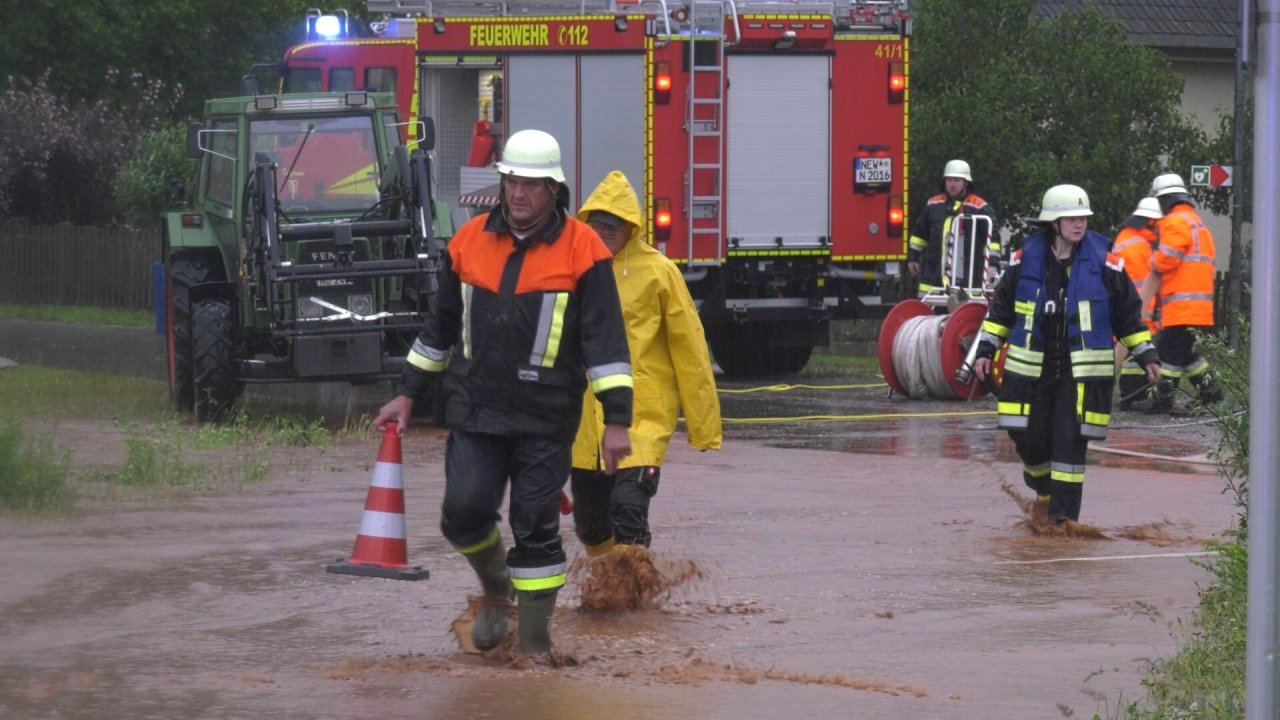 Unwetter überfluten Nordoberpfalz