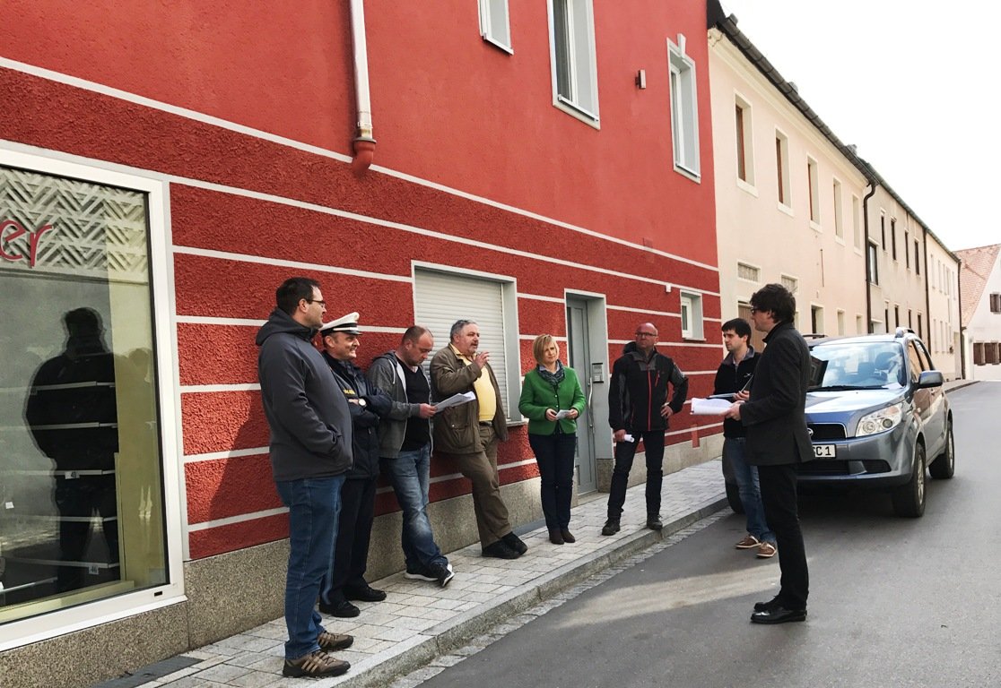 Zum letzten Mal: Auch schwere Lastwagen dürfen durch die Stadt fahren