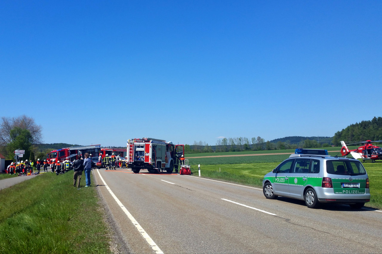 [Update] Schwerer Unfall bei Irchenrieth