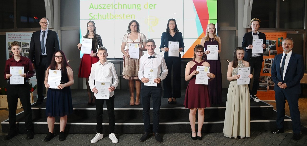 Abschlussschüler meistern Corona-Jahr: Abschied der Wirtschaftsschule