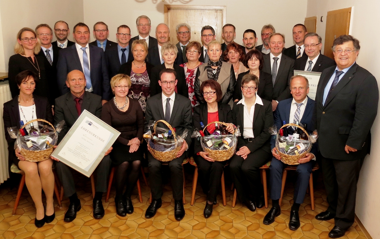 Treue Mitarbeiter ausgezeichnet