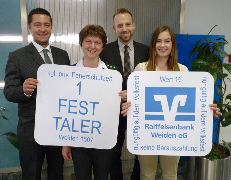Es gibt wieder Volksfesttaler