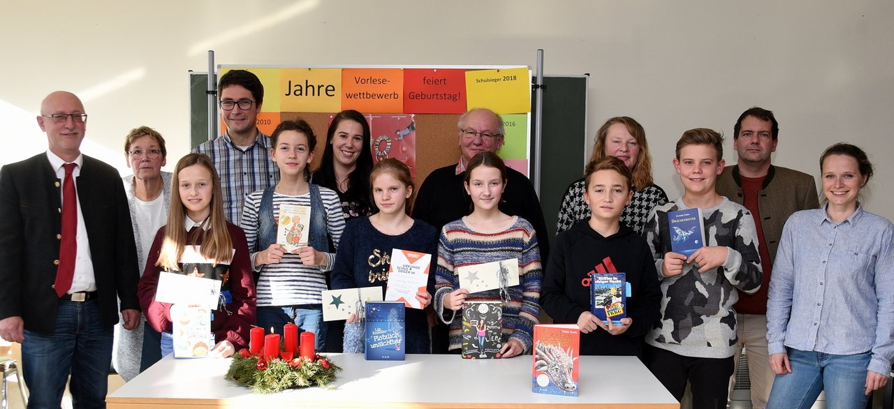 Gymnasium kürt die besten Vorleser