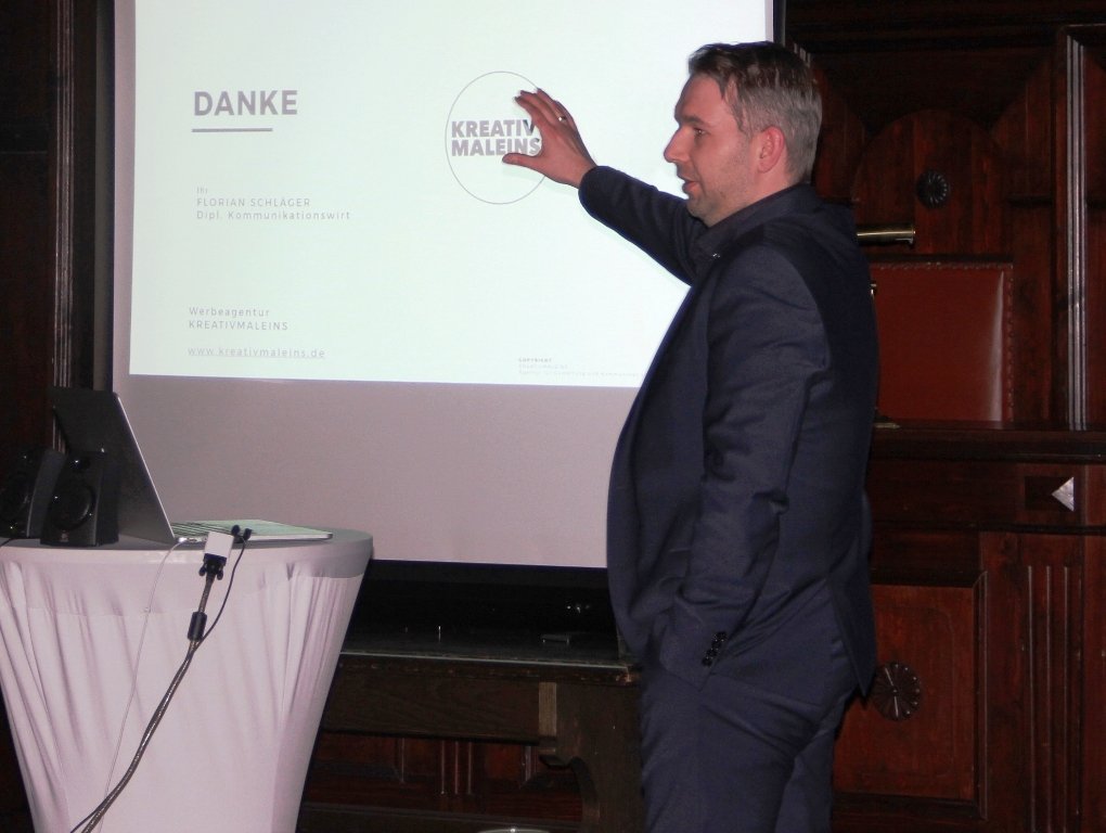 Vortrag Florian Schläger: Werbung mit dem Vorschlaghammer funktioniert nicht 